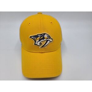 Nashville Predators Lids Mesh Trucker Snapback Hat Cap Pred Men Women NHL Yellow